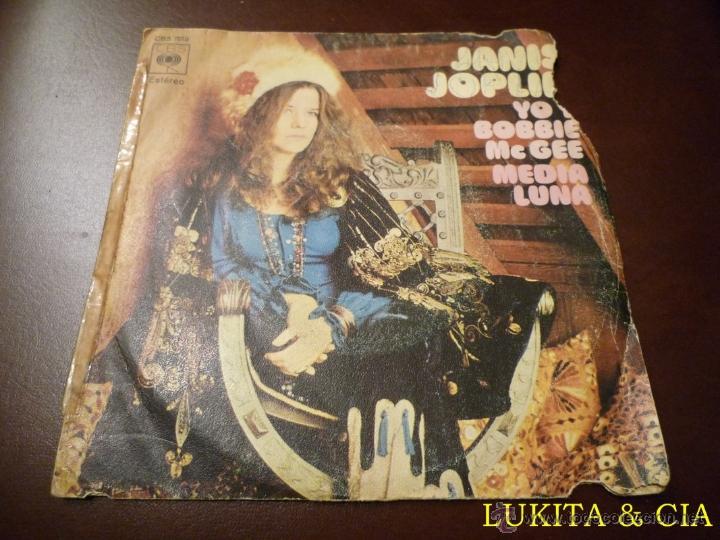Discos de vinilo: JANIS JOPLIN - SINGLE YO Y BOBBIE McGEE - CBS 1971 - Foto 1