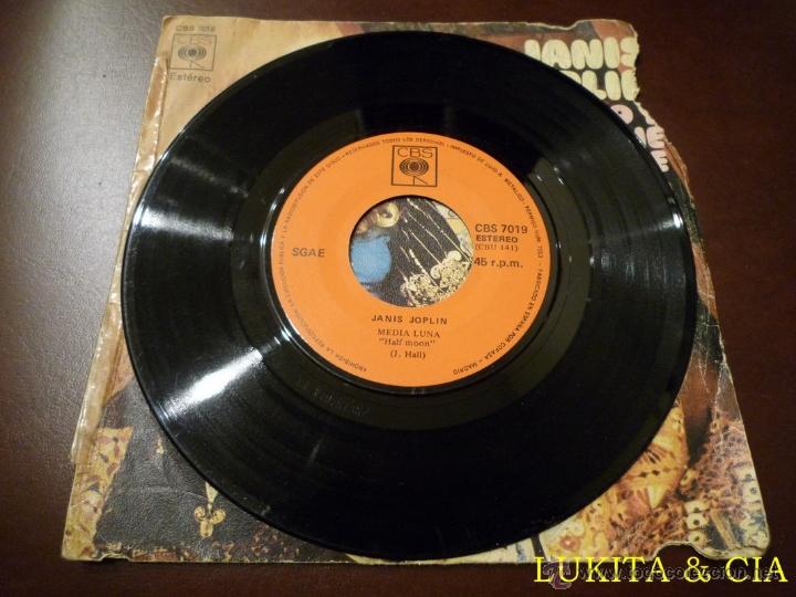 Discos de vinilo: JANIS JOPLIN - SINGLE YO Y BOBBIE McGEE - CBS 1971 - Foto 4