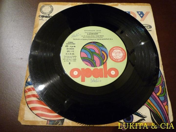 Discos de vinilo: LAURENT - SINGLE LADY - OPALO 1971 - Foto 4