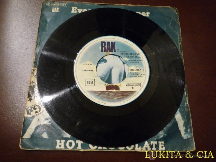 Discos de vinilo: HOT CHOCOLATE - SINGLE EVERY IS A WINNER - 1979 - Foto 4