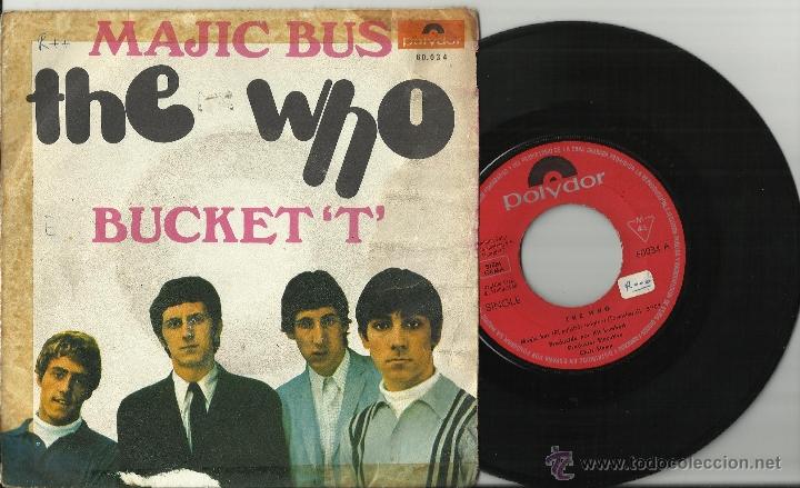 Discos de vinilo: the who single majic bus espa&ntilde;a 1968 - Foto 1