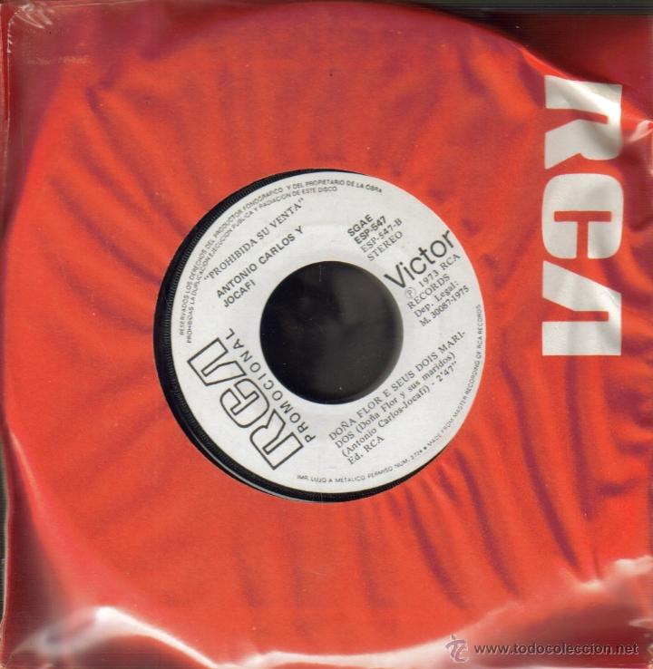 Discos de vinilo: ANTONIO CARLOS Y JOCAFI-DO&Ntilde;A FLOR E SEUS DOIS MARIDOS (PACK DE 4 SINGLES VINILO) SPAIN