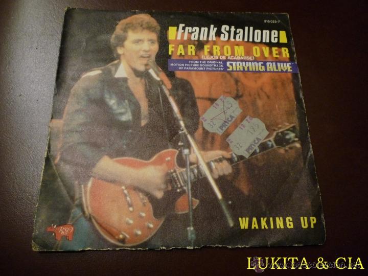 Discos de vinilo: FRANK STALLONE - FAR FROM OVER - 1983 - Foto 1