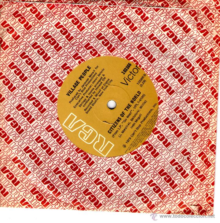 Discos de vinilo: VILLAGE PEOPLE GO WEST - Foto 1