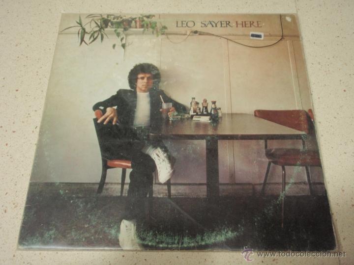Discos de vinilo: LEO SAYER  ( HERE )   1979 - SPAIN    LP33   CHRYSALIS - Foto 1