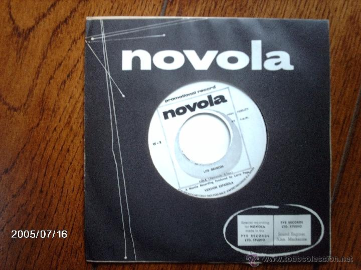 Discos de vinilo: los brincos  -  lola - Foto 1