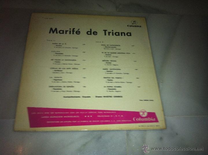 Discos de vinilo: MARIFE DE TRIANA - Foto 2