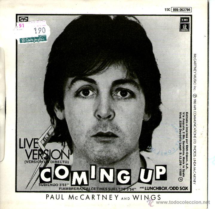 Discos de vinilo: PAUL MC CARTNEY - Foto 2