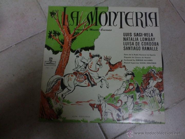 Discos de vinilo: lp la monteria luis sagivela - Foto 1