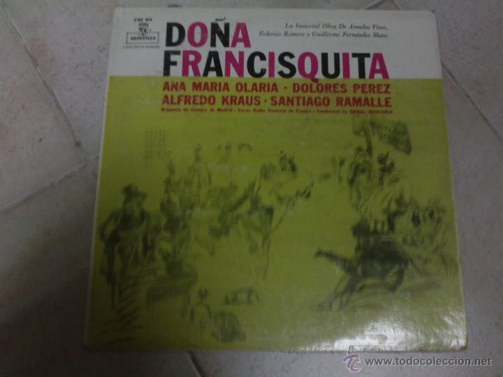 Disques de vinyle: lp do&ntilde;a francisquita