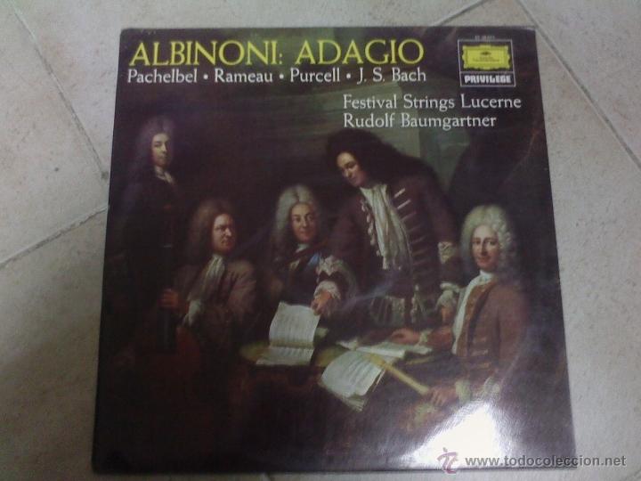 Discos de vinilo: lp albinoni adagio - Foto 1