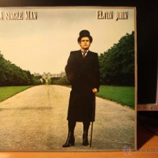 Discos de vinilo: ELTON JOHN A SINGLE MAN PORTADA ABIERTA ORIGINAL LP