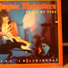 Discos de vinilo: YNGWIE MALMSTEEN TRIAL BY FIRE LIVE IN LENINGRAD LP