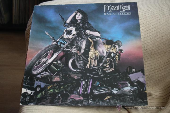 Discos de vinilo: MEAT LOAF BAD ATTITUDE LP - Foto 1