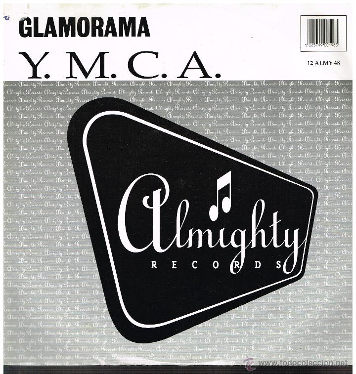 Discos de vinilo: Glamorama - Y.M.C.A. / Stop The Man (2 versiones) - MaxiSingle 1993 - Foto 1