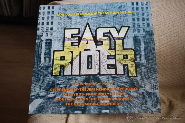 Discos de vinilo: B.S.O DE LA PELICULA EASY RYDERS LP - Foto 1