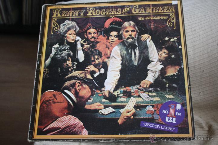 Discos de vinilo: KENNY ROGERS THE GAMBLER LP - Foto 1
