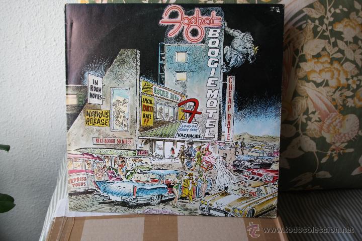 Discos de vinilo: FOGHAT BOGIEMOTEL LP - Foto 1