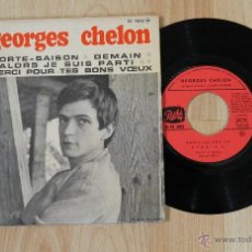Discos de vinilo: GEORGES CHELON MORTE-SAISON EP MADE IN FRANCE 1966. Lote 40944524