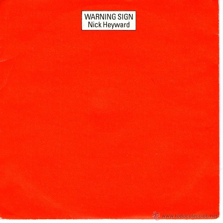 Discos de vinilo: NICK HEYWARD &middot;&middot;&middot; Warning sign - Foto 1