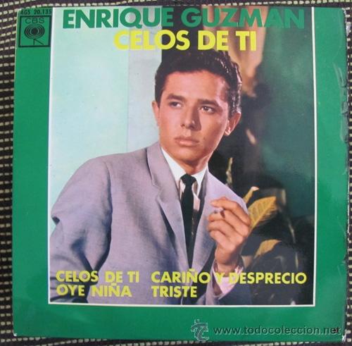 Discos de vinilo: ENRIQUE GUZMAN - CELOS DE TI - EP DE 1963 - Foto 1