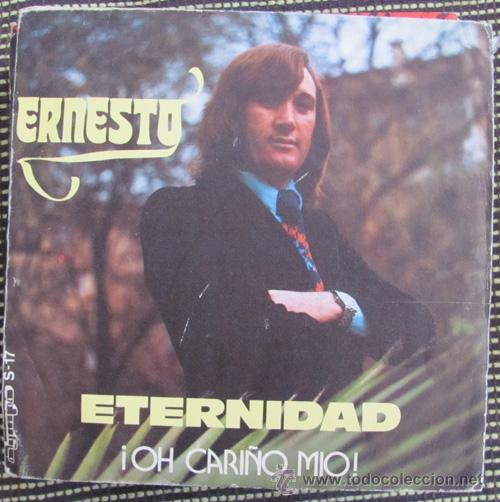 Discos de vinilo: ERNESTO - ETERNIDAD - SINGLE OLYMPO 1975 - Foto 1