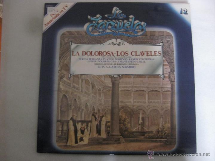 Vinyl-Schallplatten: LA DOLOROSA - LOS CLAVELES - DIRIGIDA POR LUIS A. GARCIA NAVARRO