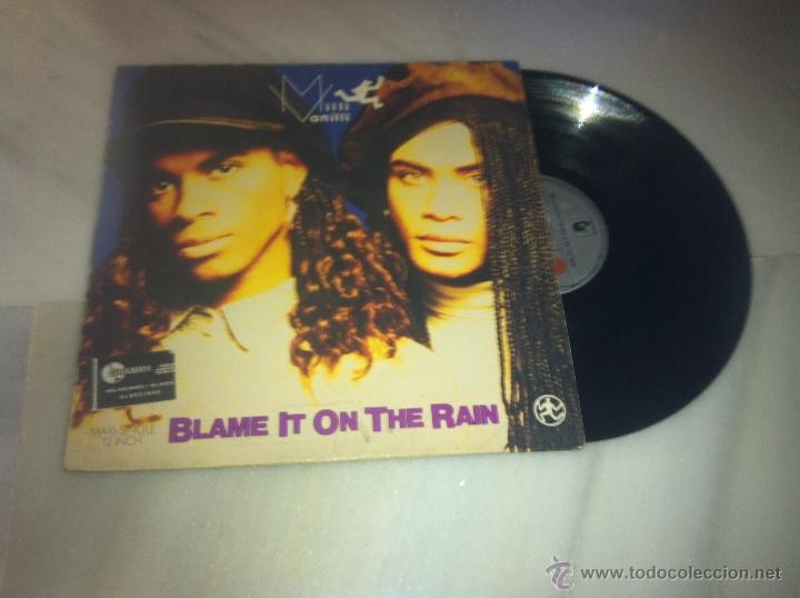 Discos de vinilo: VINILO MILLI VANILLI BLAME IT ON THE RAIN - Foto 1