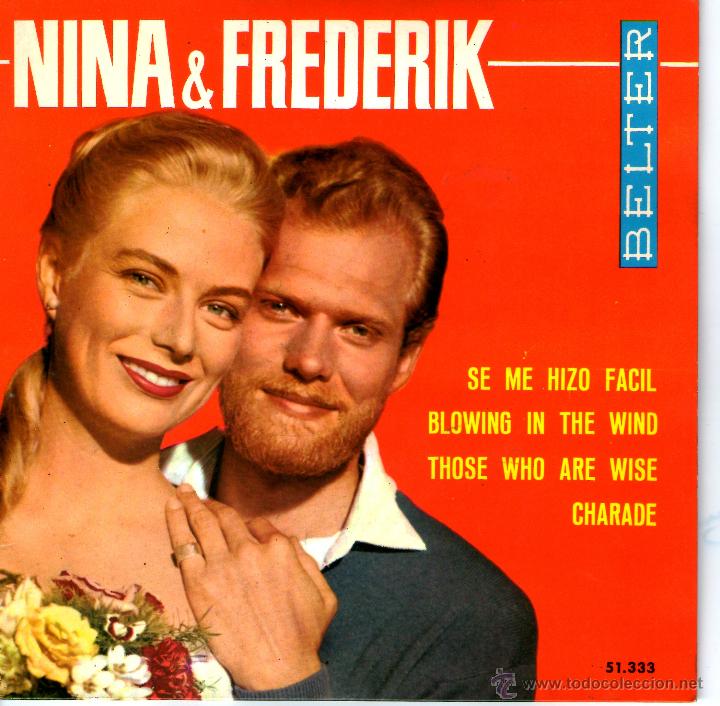 Discos de vinilo: NINA & FREDERIK - SE ME HIZO F&Aacute;CIL - Foto 1