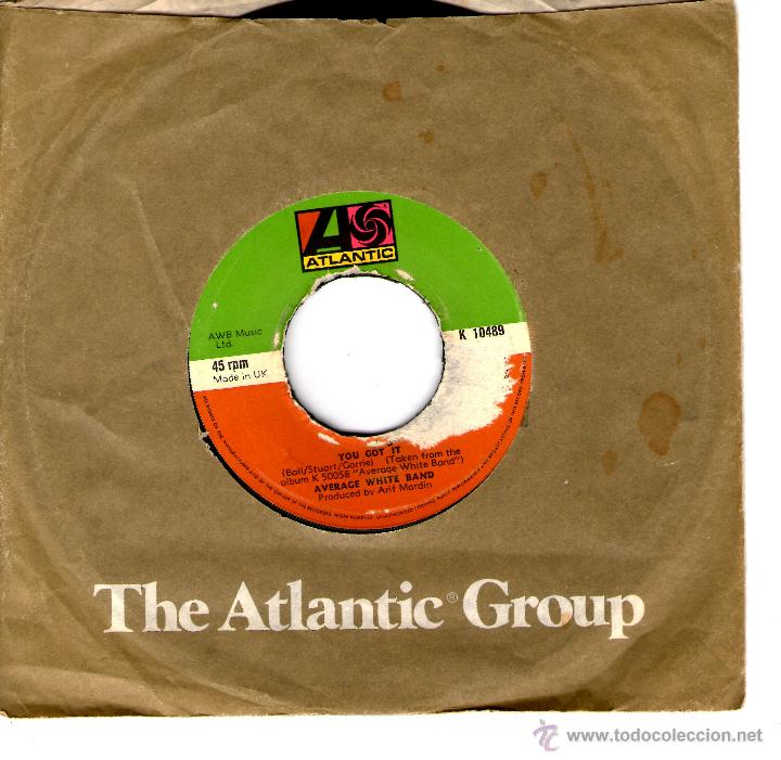 Discos de vinilo: AVERAGE WHITE BAND - Foto 2
