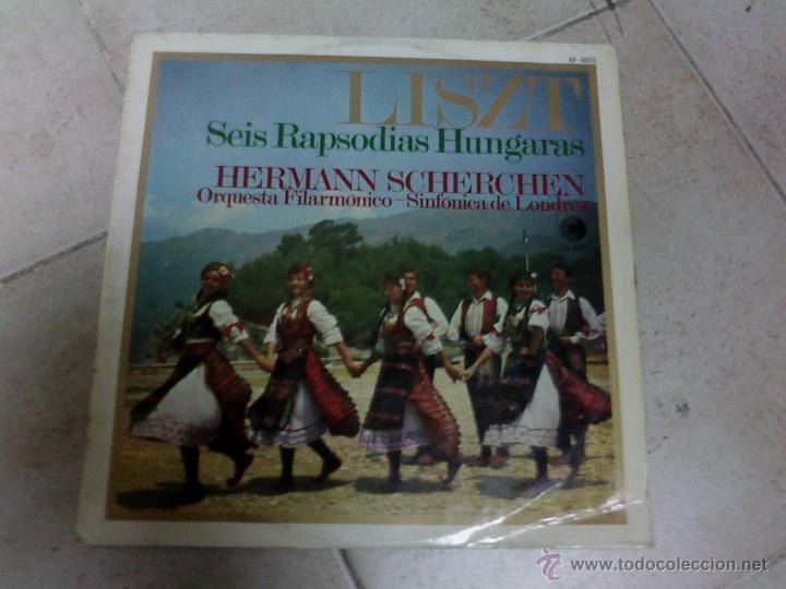 Discos de vinilo: lp liszt rapsodias hungaras - Foto 1