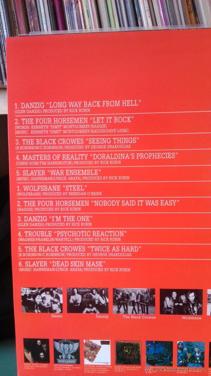 Discos de vinilo: TIL DEF US DO PART - DEF AMERICAN SAMPLER ( DANZIG - SLAYER..) - Foto 2