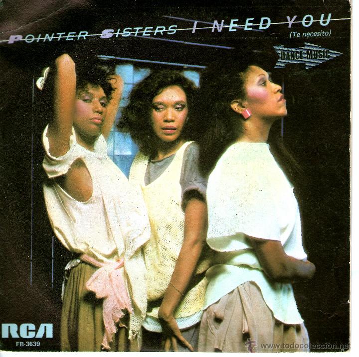 Discos de vinilo: POINTER SISTERS I NEED - Foto 1