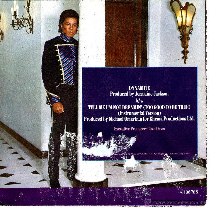 Discos de vinilo: JERMAINE JACKSON DYNAMITE - Foto 2