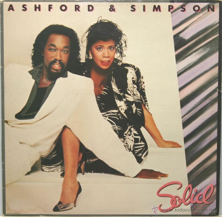 Discos de vinilo: ASFORD & SIMPSON solid LP capitol 1984 - Foto 1
