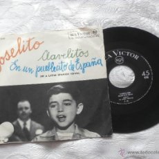 Discos de vinilo: JOSELITO 7´SG CLAVELITOS / EN UN PUEBLECITO DE ESPAÑA (EDICION ITALIANA)