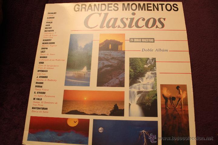 Discos de vinilo: GRANDES MOMENTOS CLASICOS - Foto 1