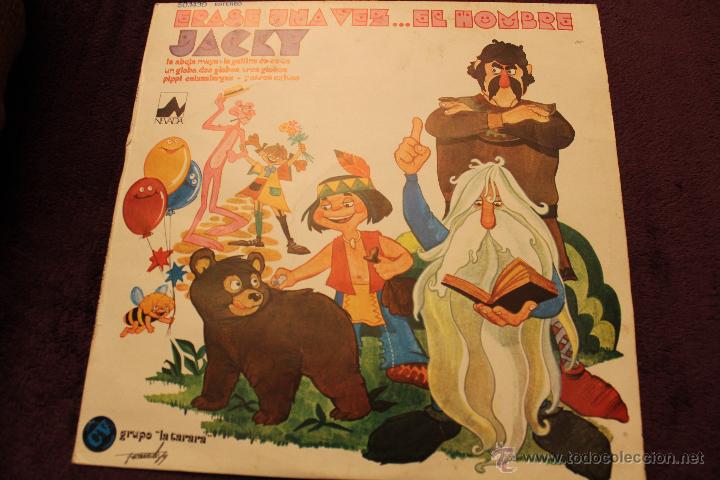 Discos de vinilo: JACKY -ERASE UNA VEZ EL HOMBRES - Foto 1