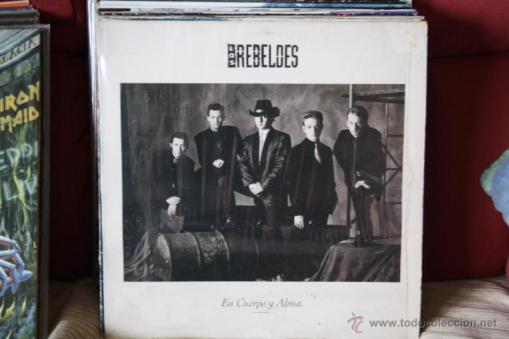 Discos de vinilo: REBELDES, EN CUERPO Y ALMA, LP - Foto 1