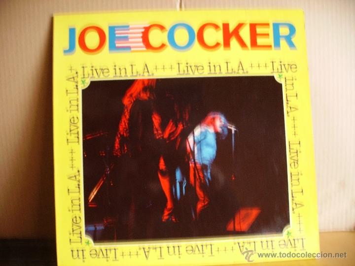 Discos de vinilo: JOE COCKER ---- LIVE IN L.A. - Foto 1