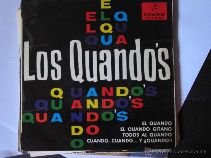 Discos de vinilo: LOS QUANDOS - EL QUANDO / EL QUANDO GITANO / TODOS AL QUANDO / CUANDO, CUANDO ... Y CUANDO - Foto 1