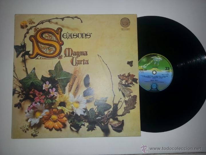 Discos de vinilo: Magna Carta Seasons ORIGINAL UK Vertigo Rock Progresivo - LP Edicion Brit&aacute;nica - Vinilovintage