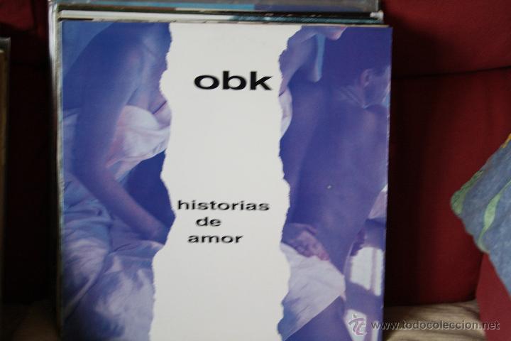 Discos de vinilo: O.B.K HISTORIAS DE AMOR, MAXI - Foto 1