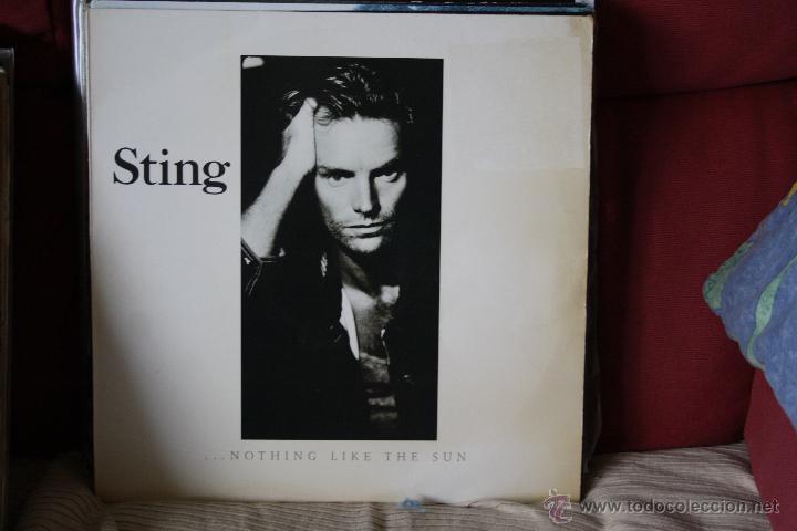 Discos de vinilo: STING, NOTHING LIGHT THE SUN, DOBLE LP - Foto 1