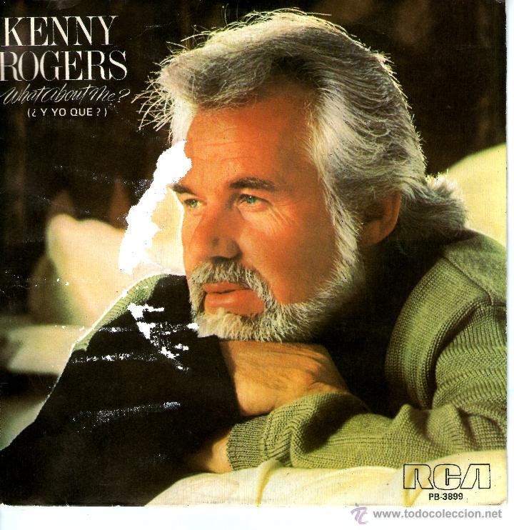 Discos de vinilo: KENNY ROGERS  WHAT ABOUT ME - Foto 1