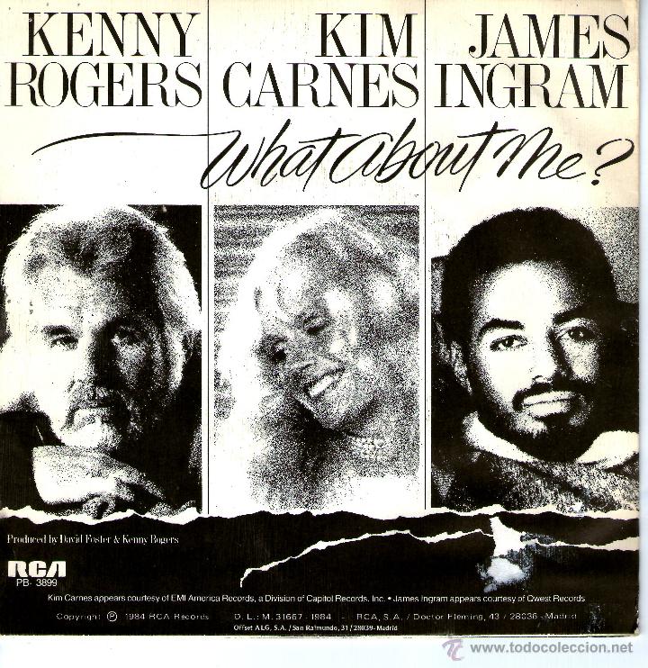 Discos de vinilo: KENNY ROGERS  WHAT ABOUT ME - Foto 2