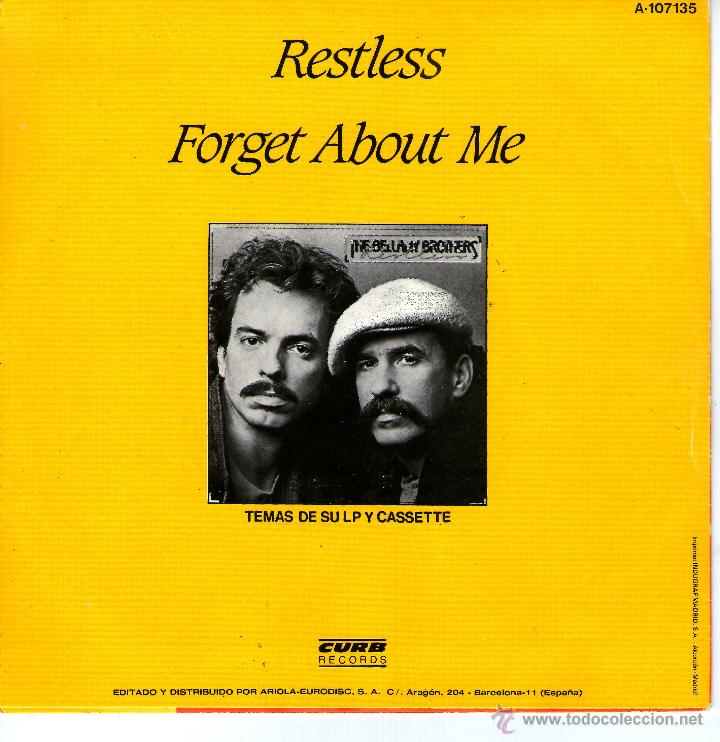 Discos de vinilo: THE BELLAMY BROTHERS / RESTLESS - Foto 2