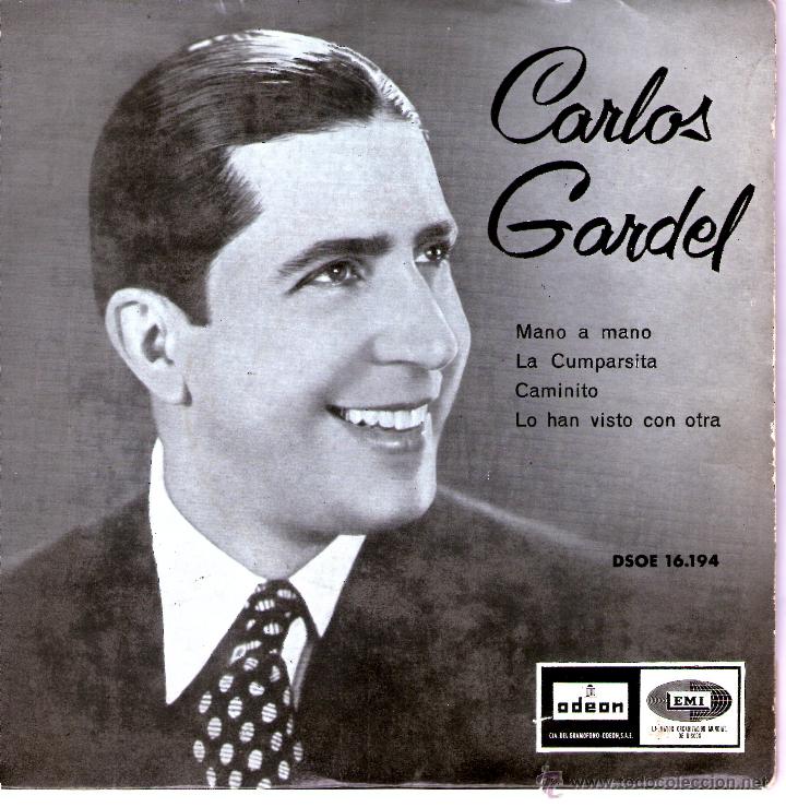 Discos de vinilo: CARLOS GARDEL-MANO A MANO - Foto 1