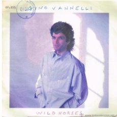 Discos de vinilo: GINO VANNELLI - WILD HORSES / SHAPE ME LIKE A MAN - SINGLE 1987