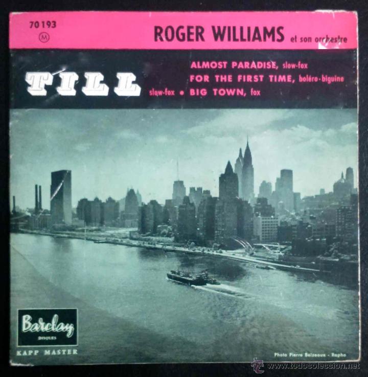 Discos de vinilo: ROGER WILLIAMS, TILL - EP - Foto 1